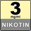 3 mg/ml Nikotin