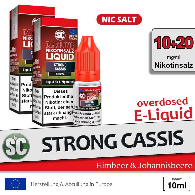 SC Red Line Liquid Strong Cassis